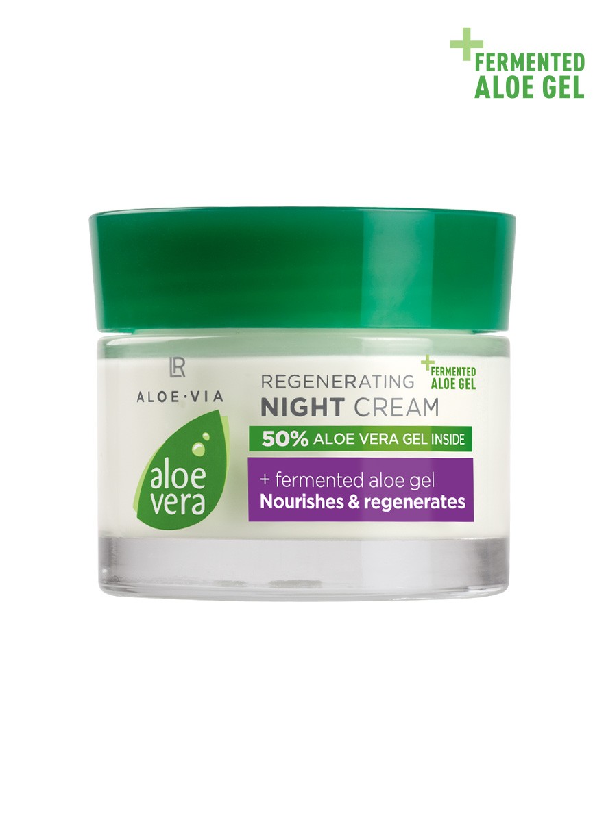 crema de noche Aloe vera regeneradora