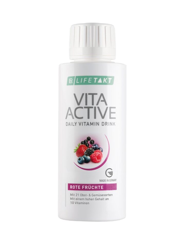 Vita Active Frutos Rojos Concentrado de 10 Vitaminas y 21 Frutos