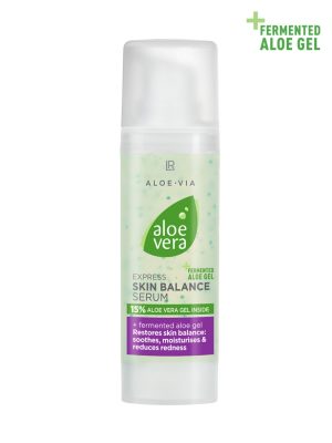 Serum equilibrante expres para la piel aloe vera